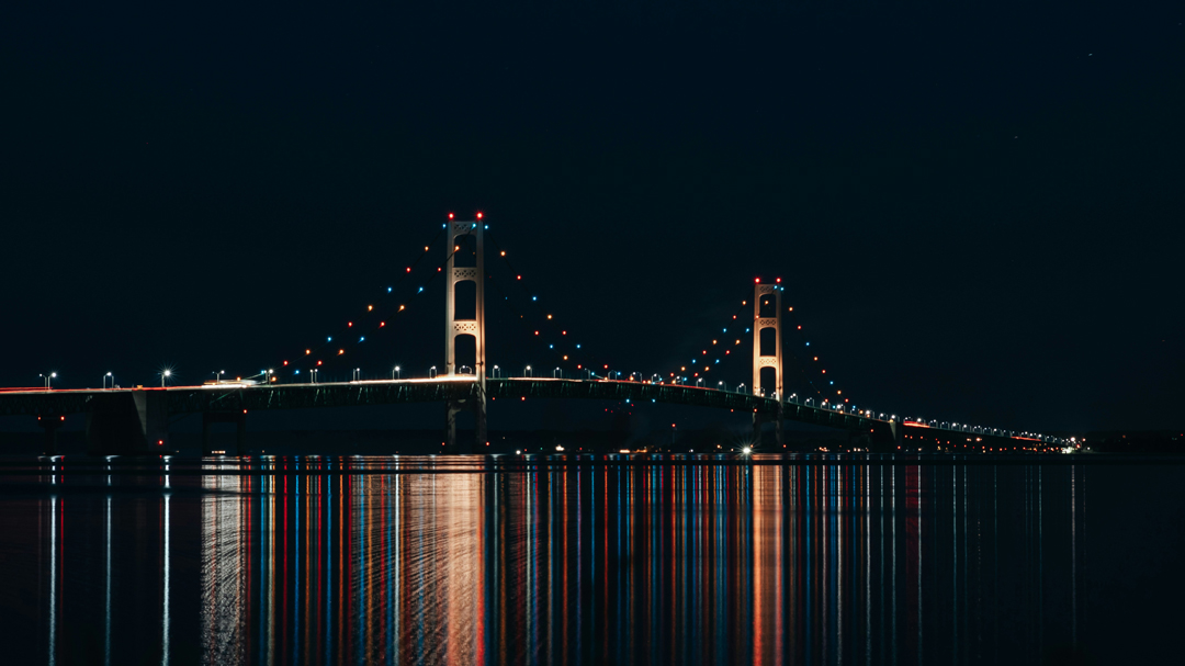 Photo of the Mackinac Bridge